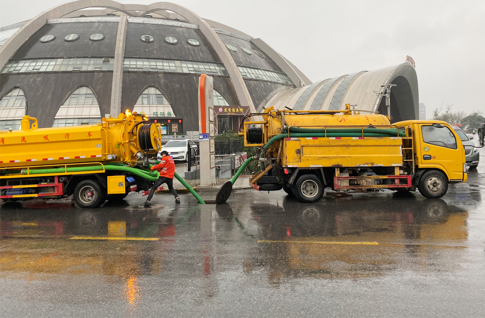 271顶山商场管道清淤
